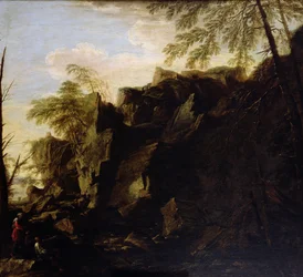 Eine felsige Landschaft, ca. 1640